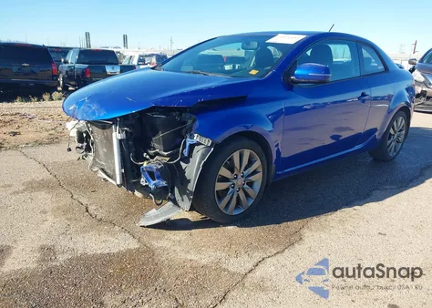 2012 Kia Forte Koup Sx из США, поврежденный, VIN KNAFW6A34C5643976